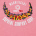 Supreme Victory S/S Top - Bright Coral (front)