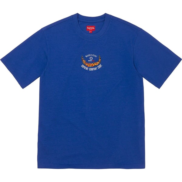 Supreme Victory S/S Top - Dark Royal (front)