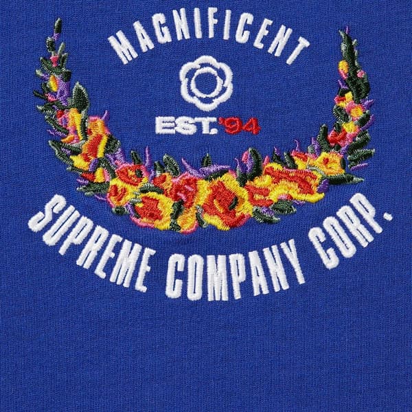 Supreme Victory S/S Top - Dark Royal (front)