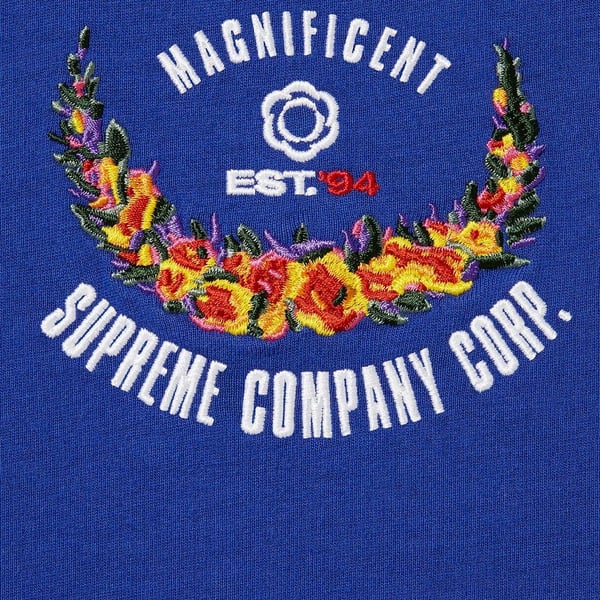 Supreme Victory S/S Top - Dark Royal (front)