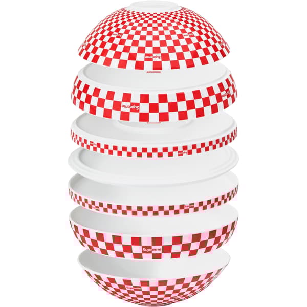 Supreme Villeroy &amp; Boch La Boule 7-Piece Dinner Set - Red (front)