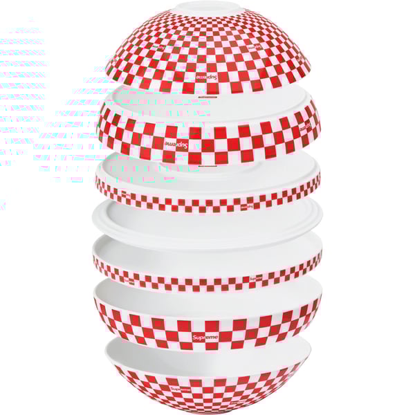 Supreme Villeroy &amp; Boch La Boule 7-Piece Dinner Set - Red (front)