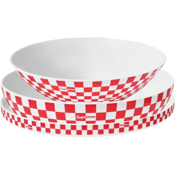 Supreme Villeroy &amp; Boch La Boule 7-Piece Dinner Set - Red (front)