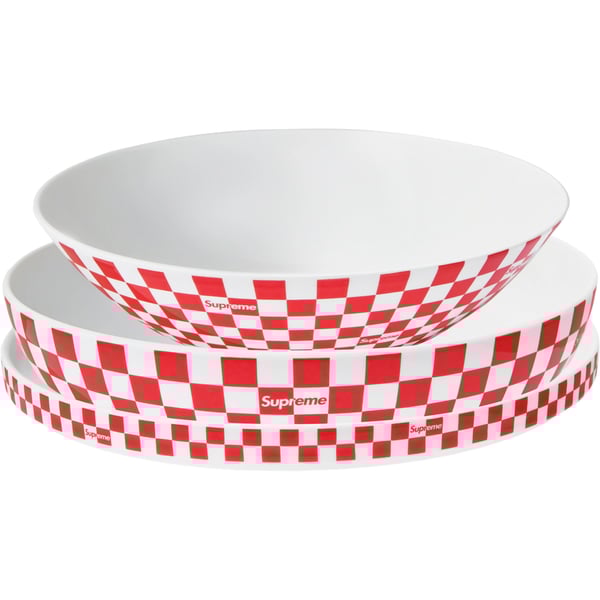 Supreme Villeroy &amp; Boch La Boule 7-Piece Dinner Set - Red (front)