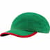 Supreme Visor Logo Camp Cap - Green (front)