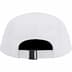 Supreme Visor Logo Camp Cap - Light Grey (front)