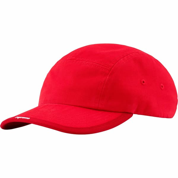 Supreme Visor Logo Camp Cap - Red (front)