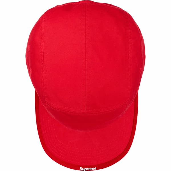 Supreme Visor Logo Camp Cap - Red (front)