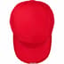 Supreme Visor Logo Camp Cap - Red (front)