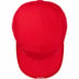 Supreme Visor Logo Camp Cap - Red (front)