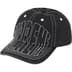 Supreme Visor Stitch 6-Panel - Black (front)