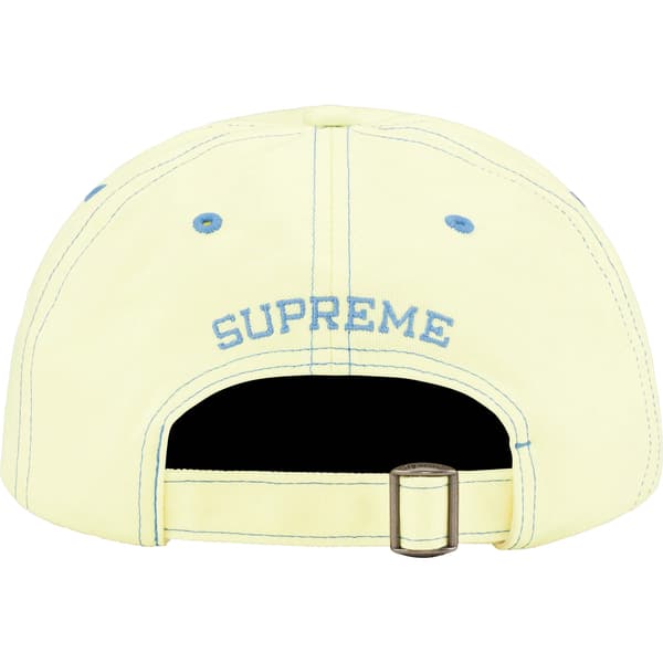Supreme Visor Stitch 6-Panel - Light Yellow (front)