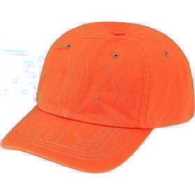 Supreme Visor Stitch 6-Panel Orange