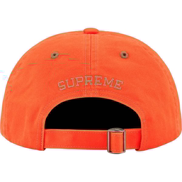 Supreme Visor Stitch 6-Panel - Orange (front)