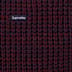 Supreme Waffle Small Box Sweater - Burgundy Mélange (front)