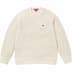 Supreme Waffle Small Box Sweater - Stone (front)