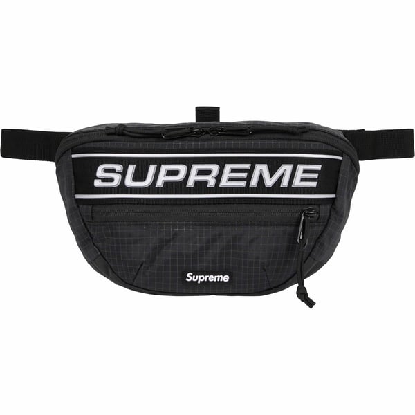 Supreme Waist Bag - Black (front)