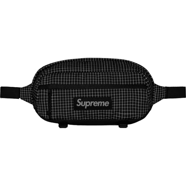 Supreme Waist Bag - Black (front)