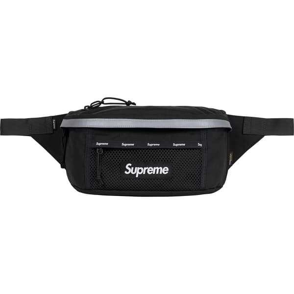Supreme Waist Bag - Black (front)