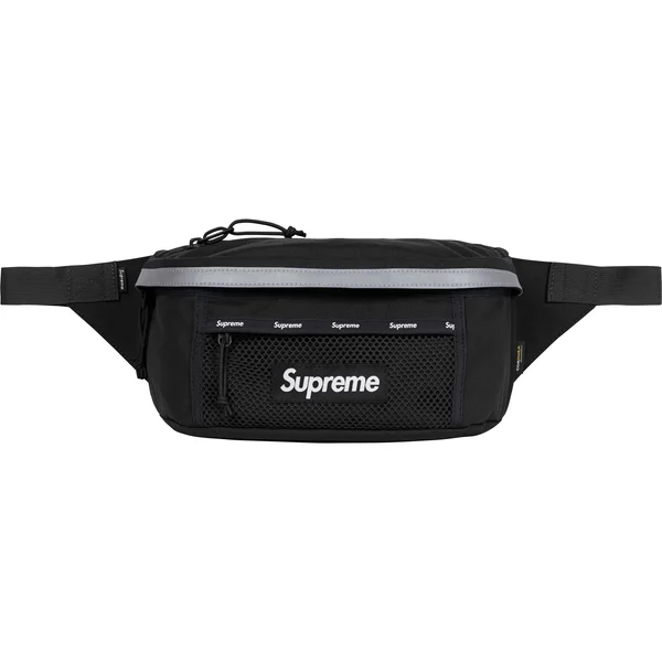 Supreme Waist Bag - Black (front)
