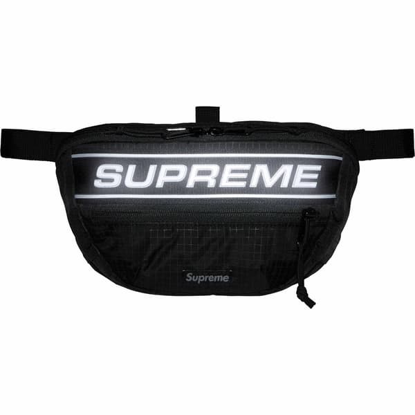 Supreme Waist Bag - Black (front)