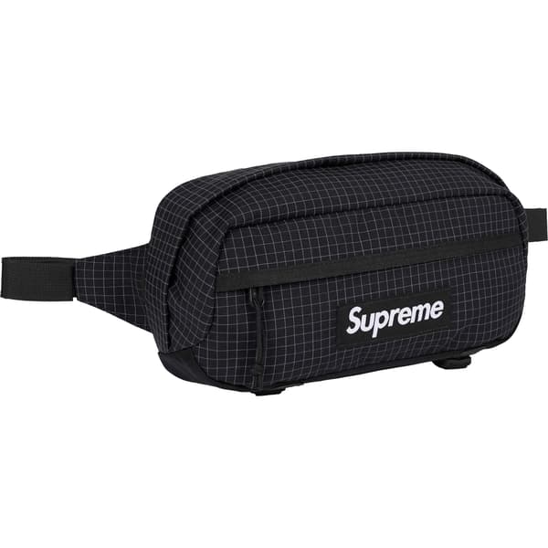 Supreme Waist Bag - Black (front)