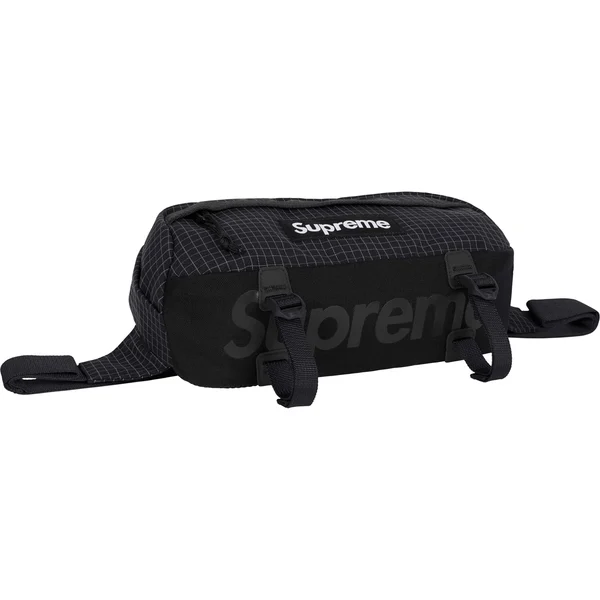 Supreme Waist Bag - Black (front)