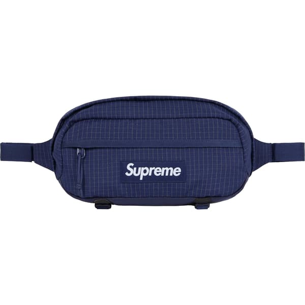 Supreme Waist Bag - Navy (front)