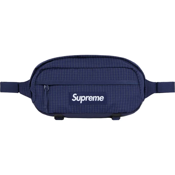 Supreme Waist Bag - Navy (front)
