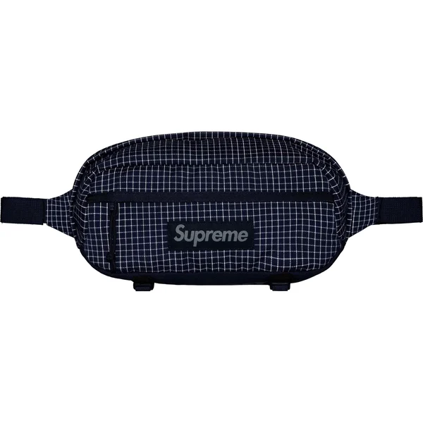 Supreme Waist Bag - Navy (front)