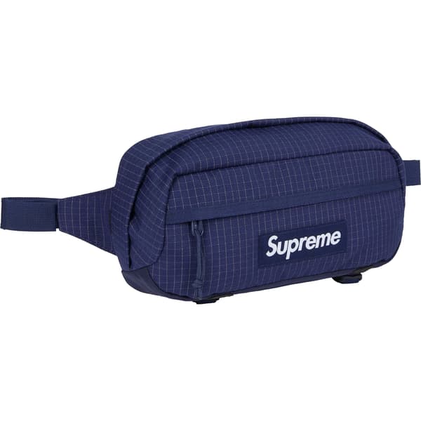 Supreme Waist Bag - Navy (front)