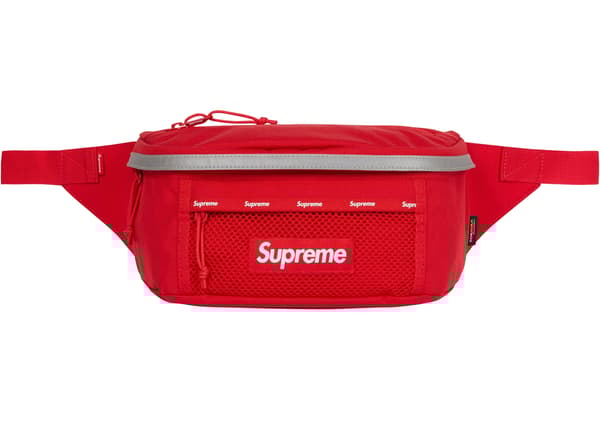 Supreme Waist Bag - Red (front)