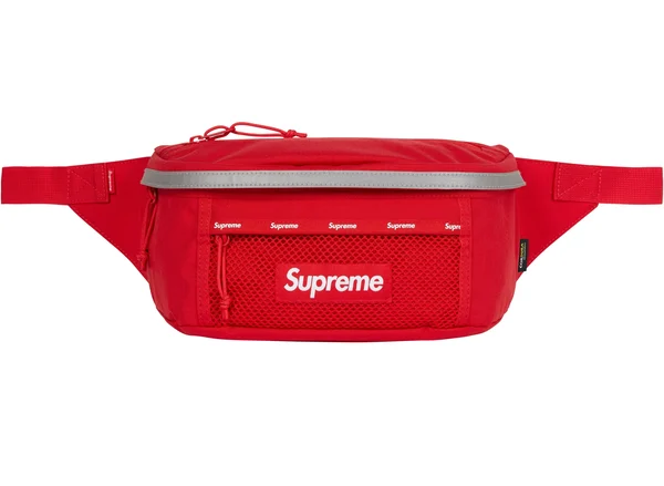 Supreme Waist Bag - Red (front)