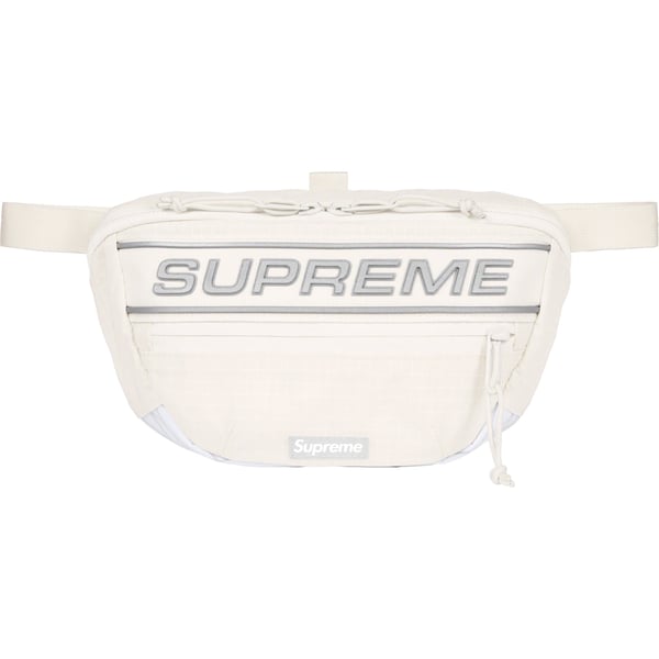 Supreme Waist Bag - White (front)