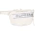 Supreme Waist Bag - White (front)