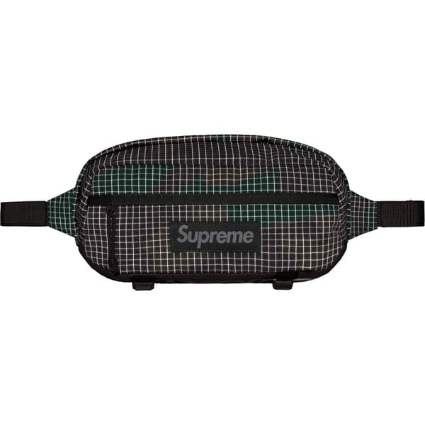 Supreme Waist Bag - Woodland Camo (front)