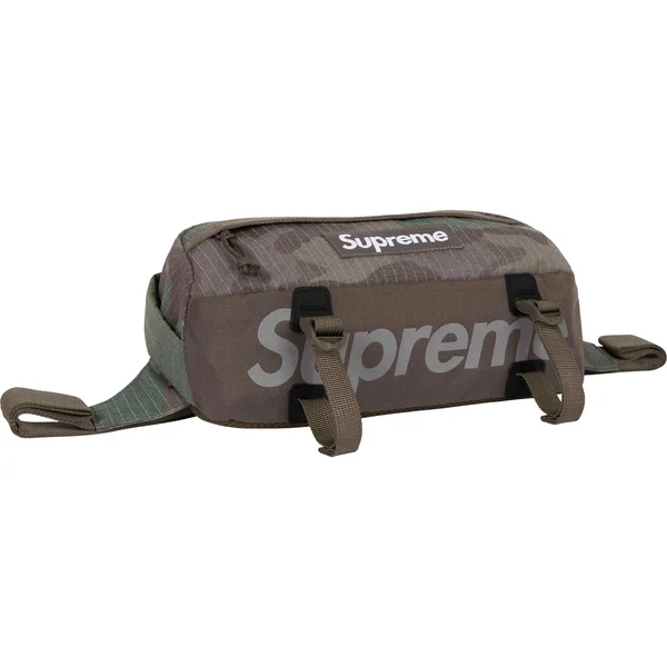 Supreme Waist Bag - Woodland Camo (front)