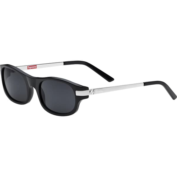 Supreme Walker Sunglasses - Black (front)