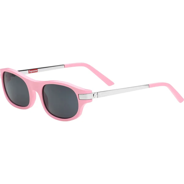 Supreme Walker Sunglasses - Pink (front)