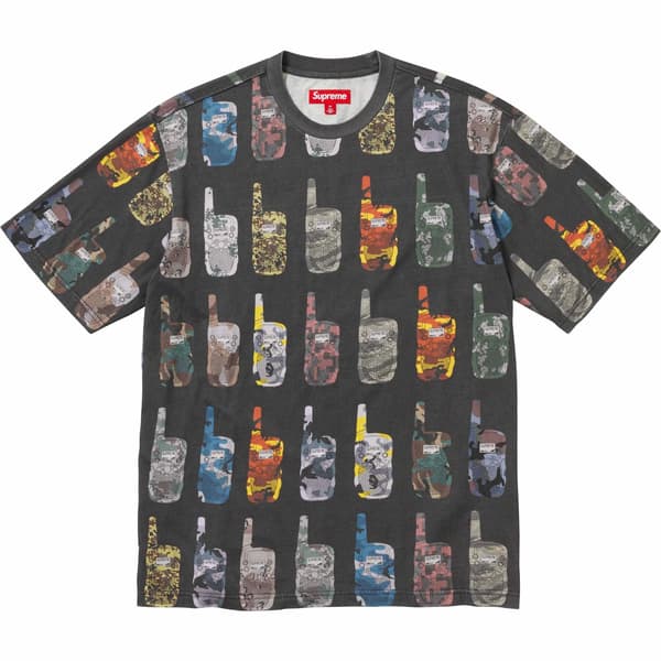 Supreme Walkie Talkie S/S Top - Black (front)