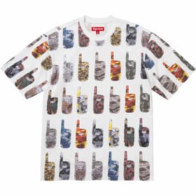 Supreme Walkie Talkie S/S Top White