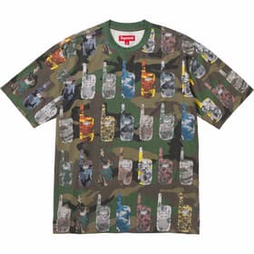 Supreme Walkie Talkie S/S Top Woodland Camo
