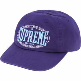 Supreme Warm Up 6-Panel Purple
