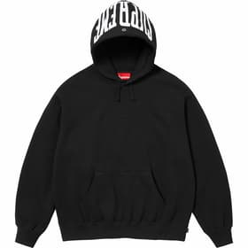 Supreme Warm Up Hooded Sweatshirt Black
