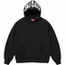 Supreme Warm Up Hooded Sweatshirt - Black (front)