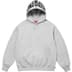 Supreme Warm Up Hooded Sweatshirt - Heather Grey (front)