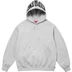 Supreme Warm Up Hooded Sweatshirt - Heather Grey (front)