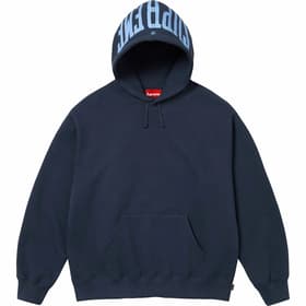 Supreme Warm Up Hooded Sweatshirt Navy