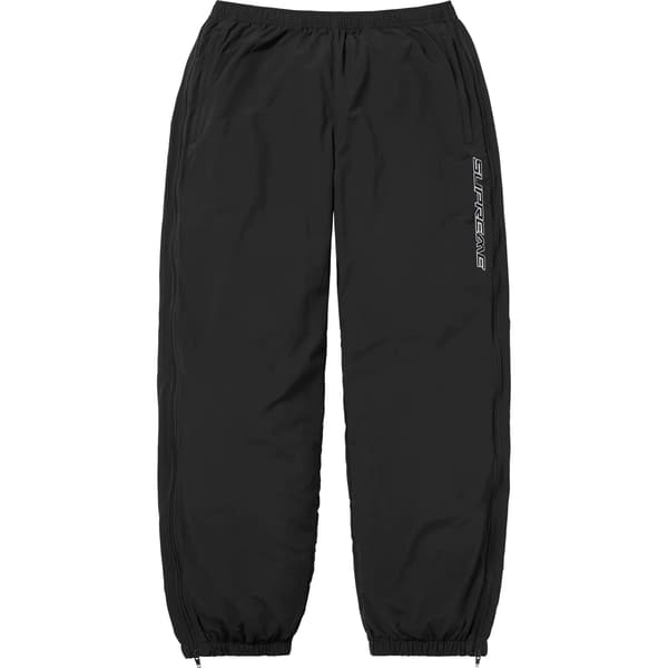 Supreme Warm Up Pant - Black (front)