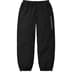 Supreme Warm Up Pant - Black (front)